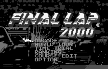Final Lap 2000 screenshot 5 for WonderSwan